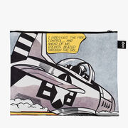 Roy Lichtenstein Whaam! set of 3 zip pockets